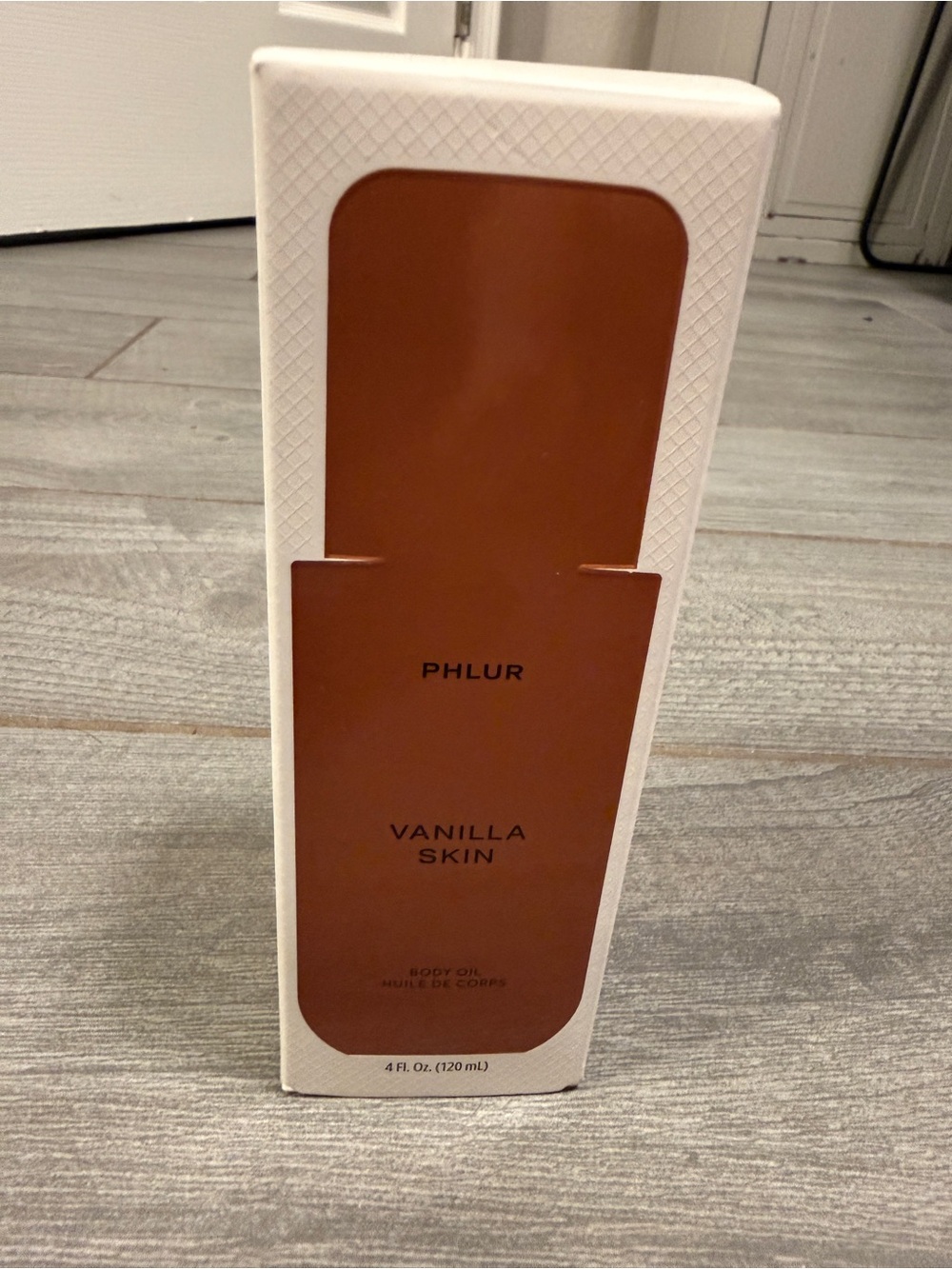 PHLUR Vanilla Skin Body Oil 4 oz 120 mL New in Box
